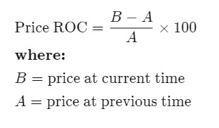 فرمول اندیکاتور ROC 3